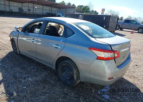 2014 Nissan Sentra S из США, поврежденный, VIN 3N1AB7AP1EL678174